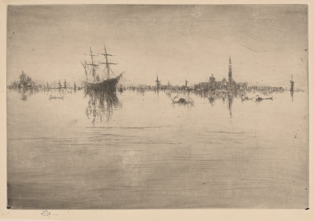 Nocturne av James Abbott McNeill Whistler