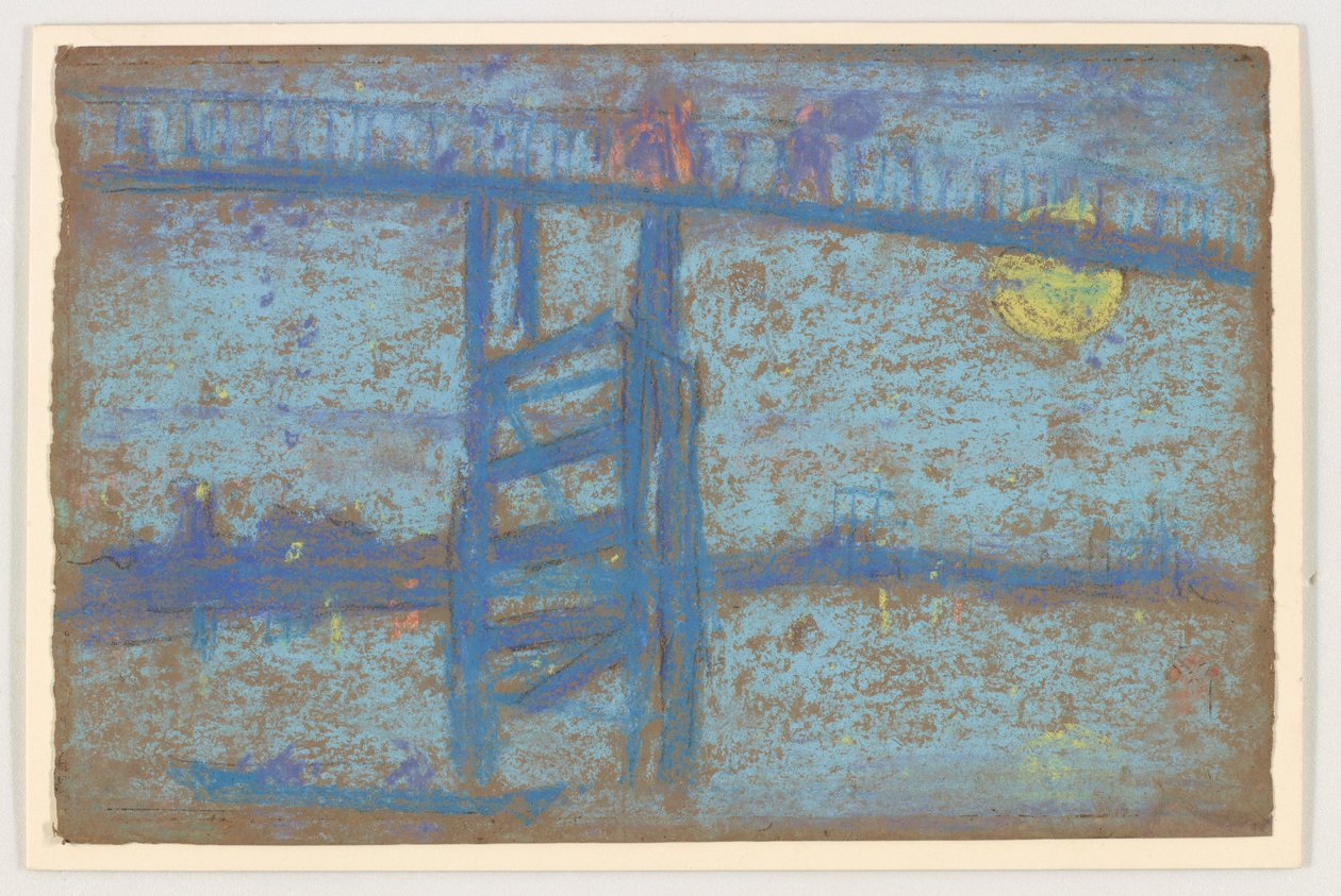 Nocturne: Battersea Bridge av James Abbott McNeill Whistler