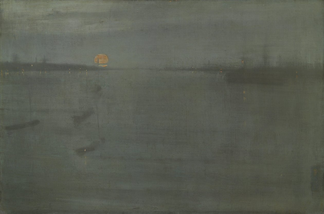 Nocturne: Blått og gull – Southampton Water av James McNeill Whistler