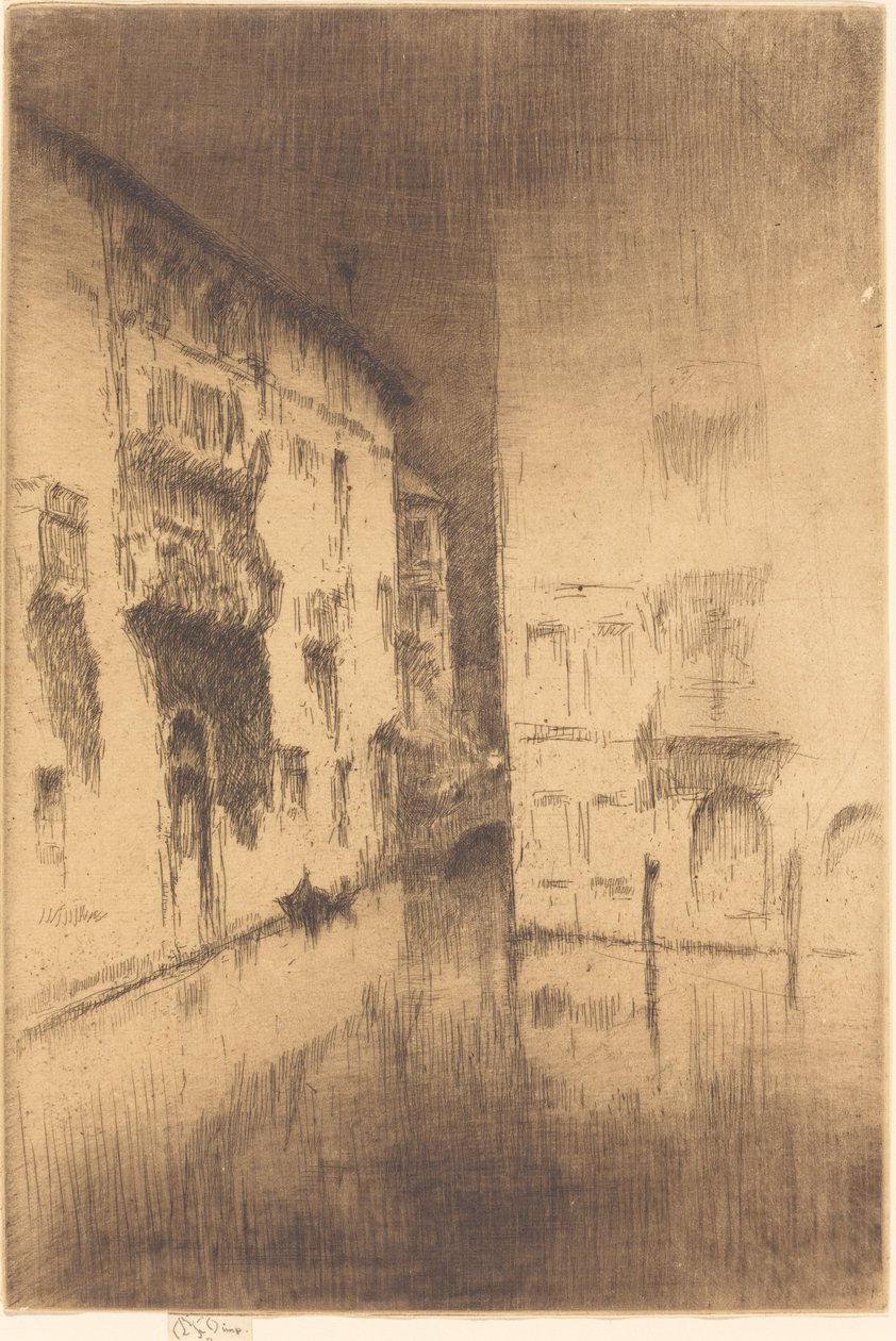 Nocturne: Palasser av James Abbott McNeill Whistler