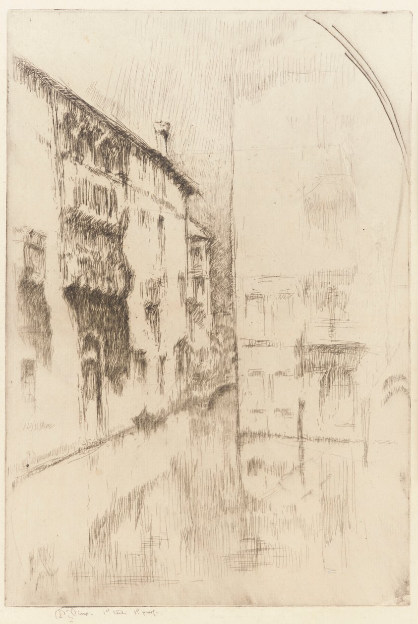 Nocturne: Palasser av James Abbott McNeill Whistler
