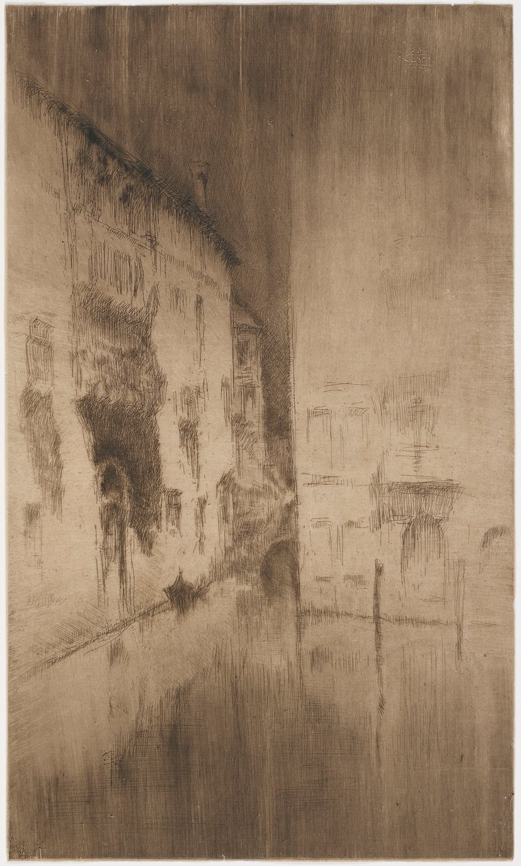 Nocturne: Palasser av James Abbott McNeill Whistler