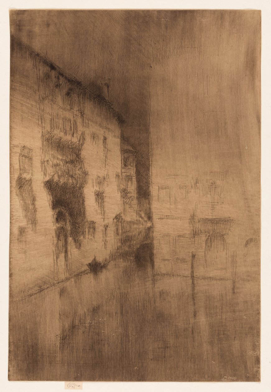 Nocturne: Palasser av James Abbott McNeill Whistler