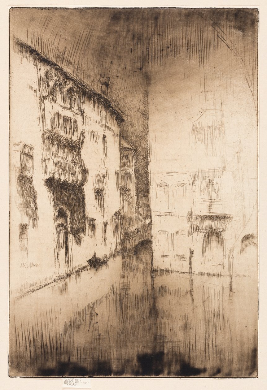 Nocturne: Palasser av James Abbott McNeill Whistler