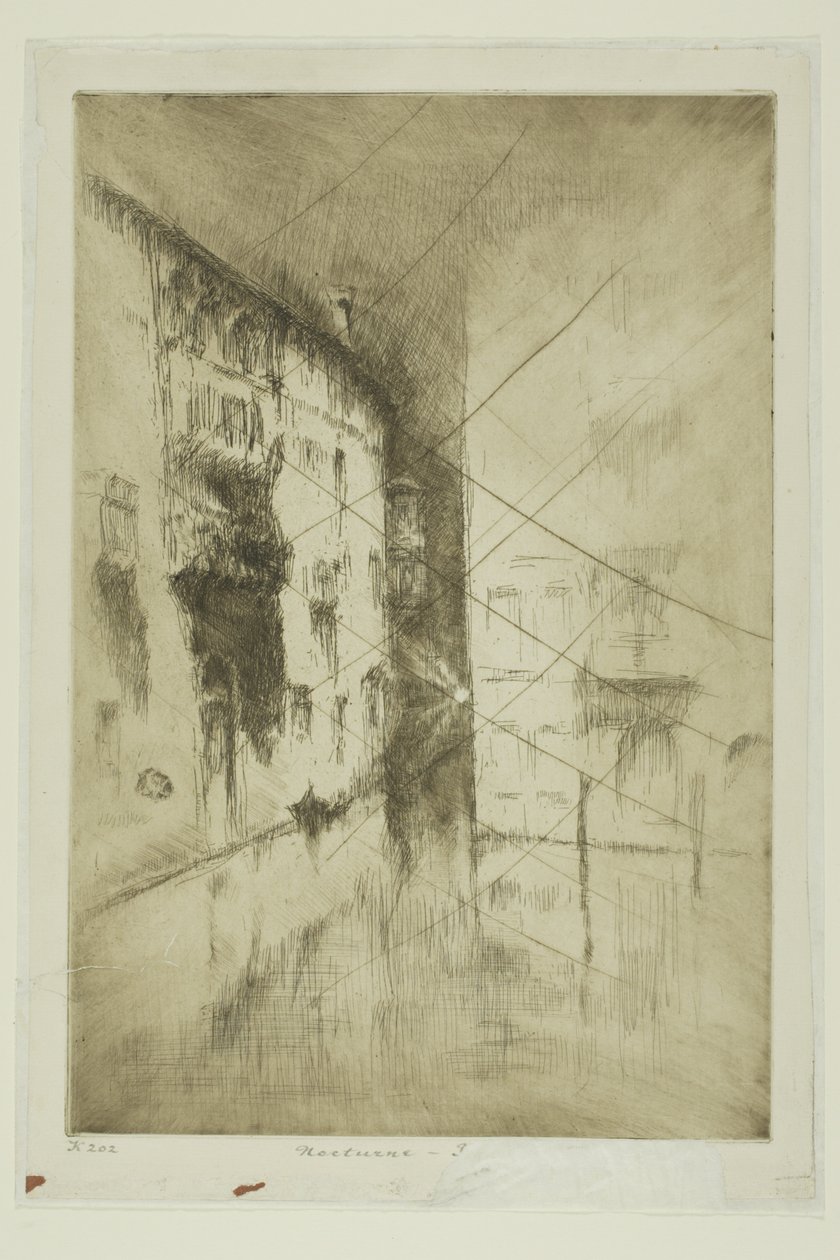 Nocturne: Palasser av James Abbott McNeill Whistler