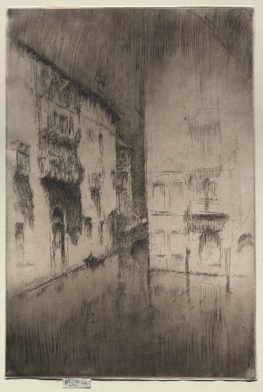 Nattliv:  Palasser av James McNeill Whistler