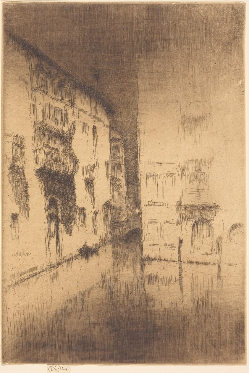 Nocturne: palasser av James McNeill Whistler