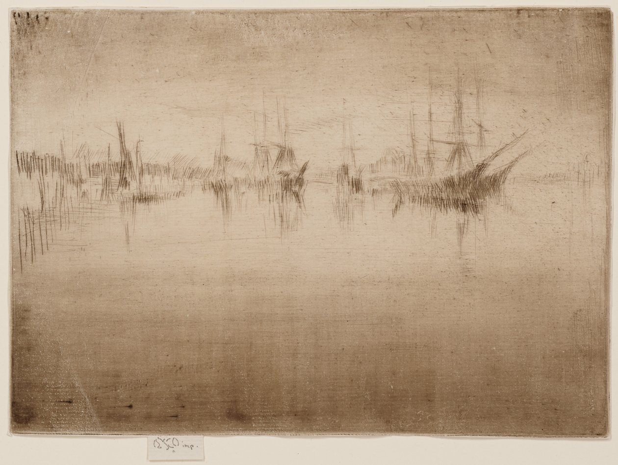 Nocturne: Skipsfart av James McNeill Whistler