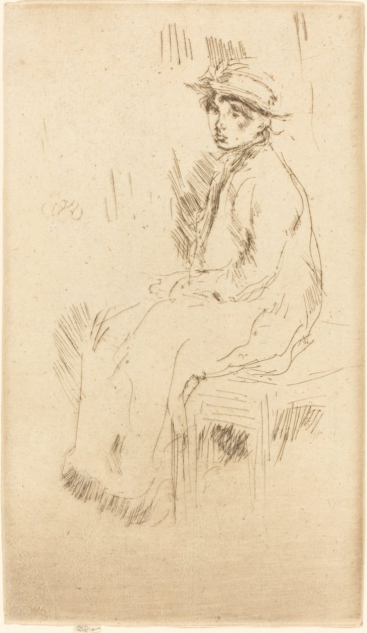 Nora Quinn av James Abbott McNeill Whistler