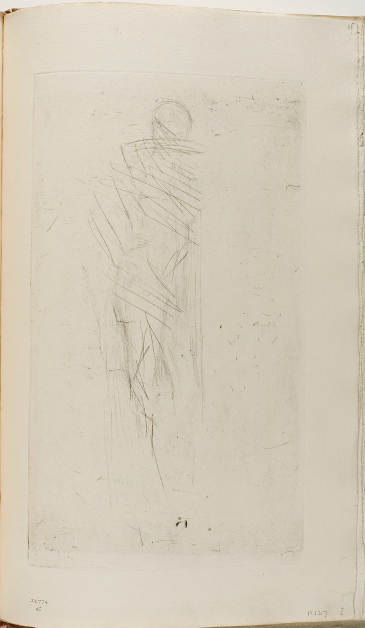 Naken posering av James Abbott McNeill Whistler
