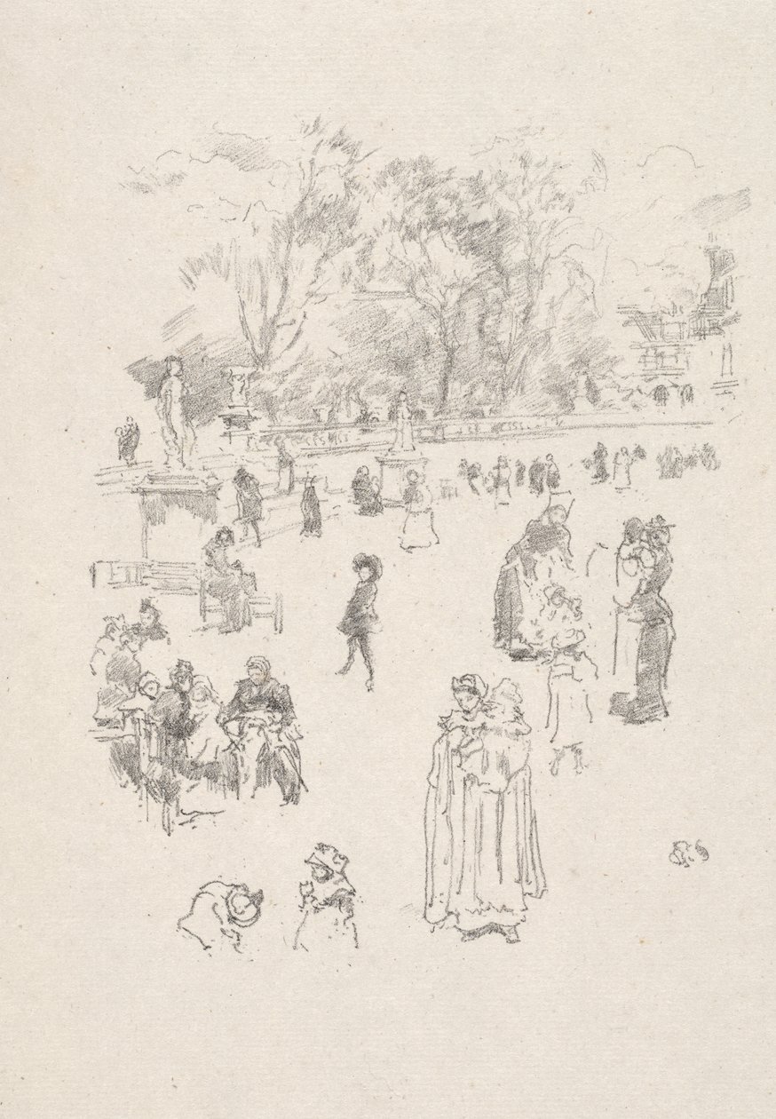 Barnepiker av James McNeill Whistler