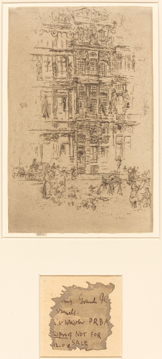 Palasser, Brussel av James Abbott McNeill Whistler