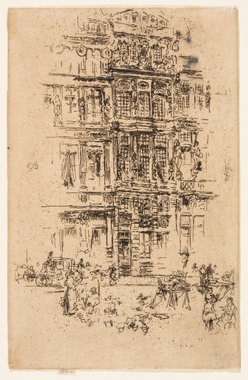 Palasser, Brussel av James Abbott McNeill Whistler