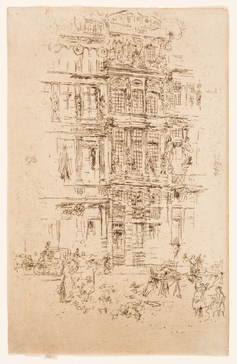 Palasser, Brussel av James Abbott McNeill Whistler