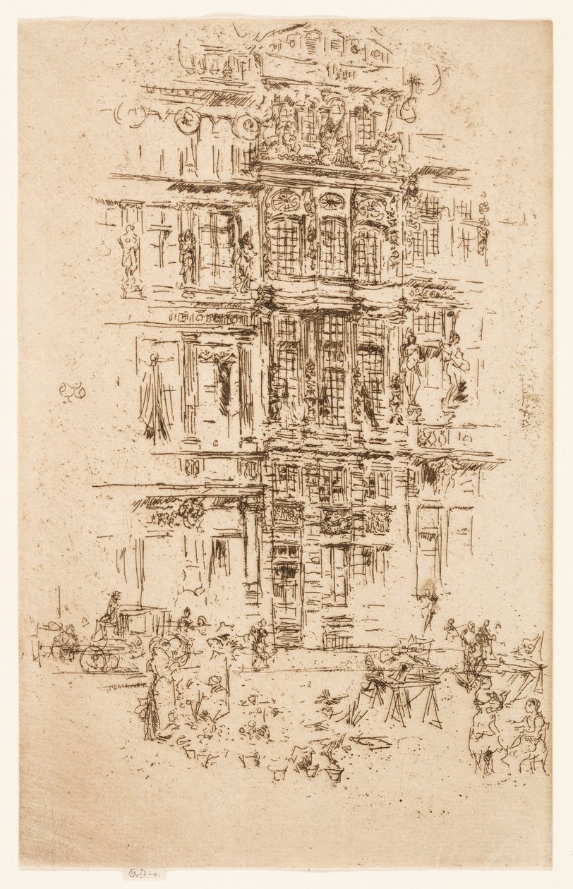 Palasser, Brussel av James Abbott McNeill Whistler
