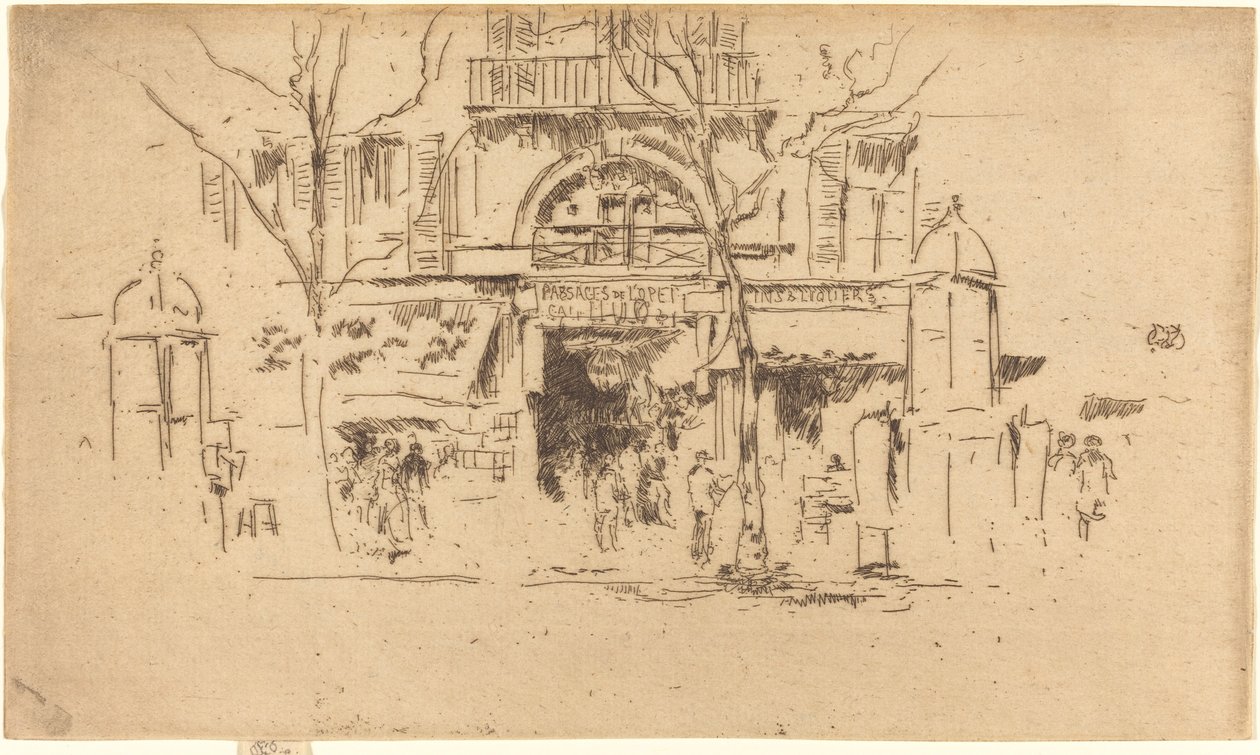 Passasjer av Operaen av James Abbott McNeill Whistler