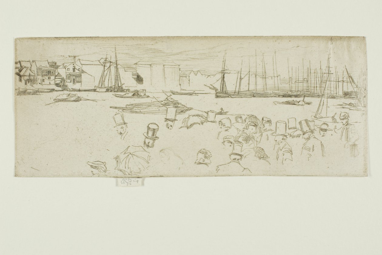Penny Passengers, Limehouse av James Abbott McNeill Whistler