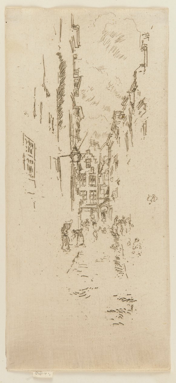 Little Butchers Street av James Abbott McNeill Whistler