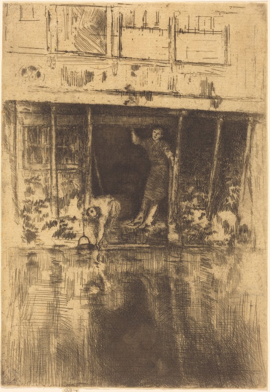 Pierrot av James McNeill Whistler