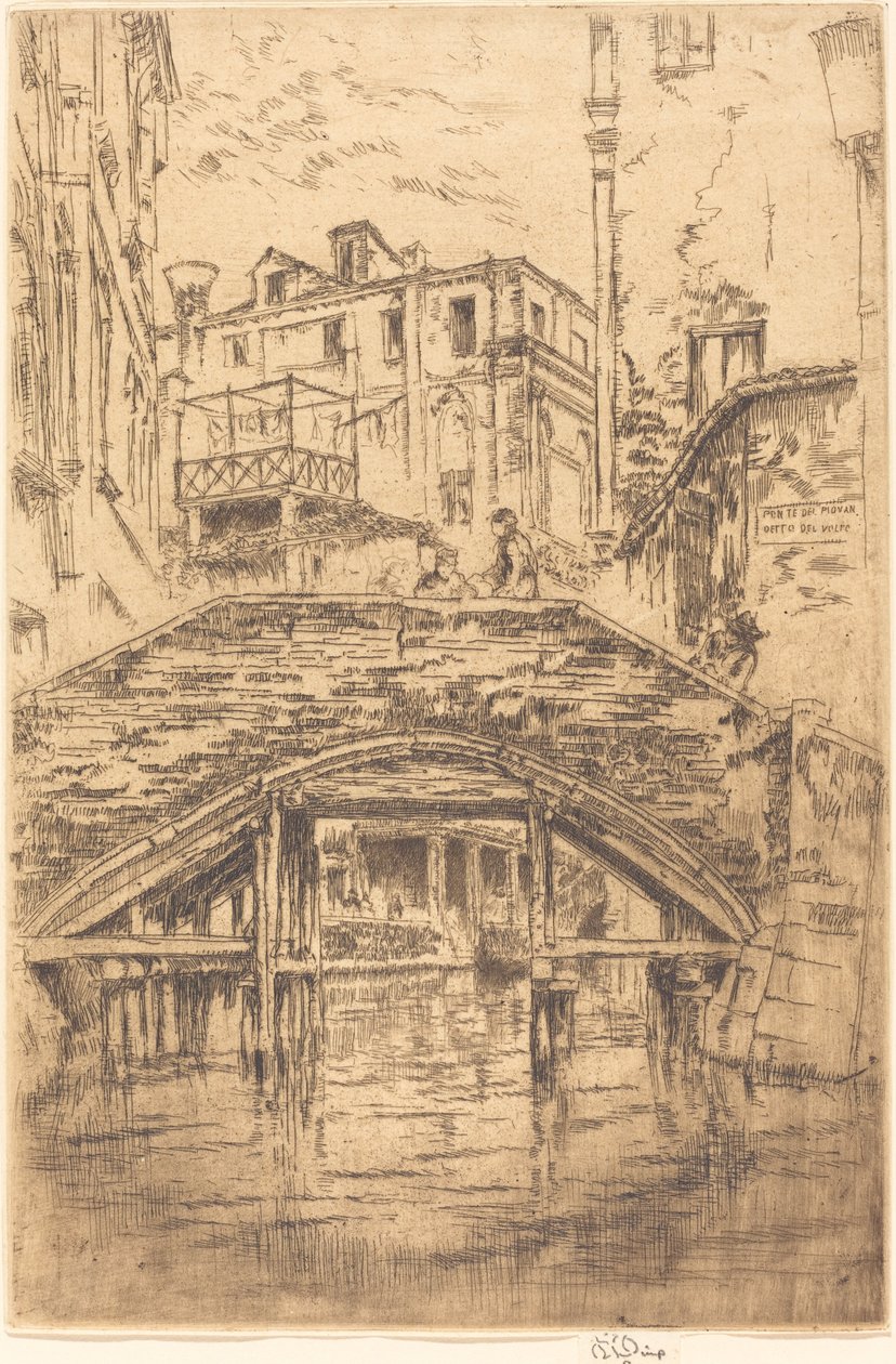 Piovan-broen av James Abbott McNeill Whistler