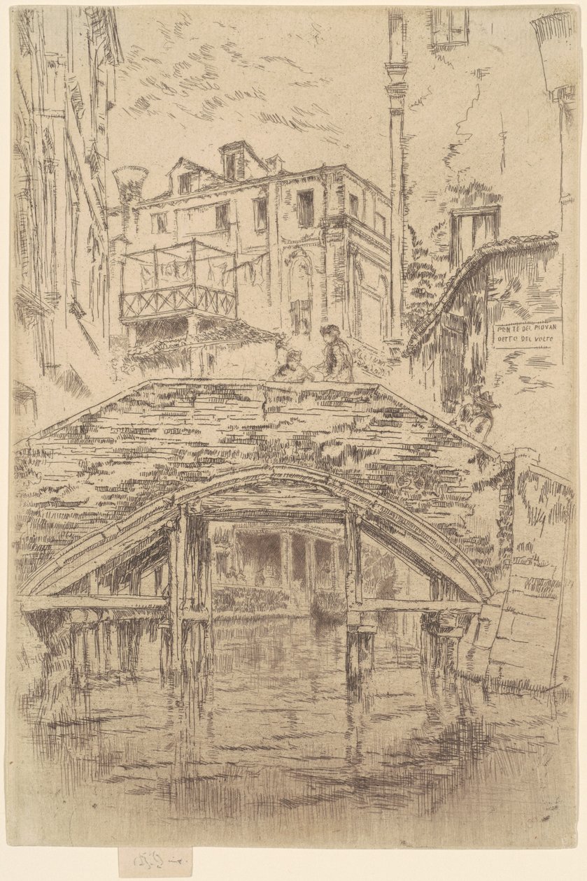Piovan-broen av James Abbott McNeill Whistler