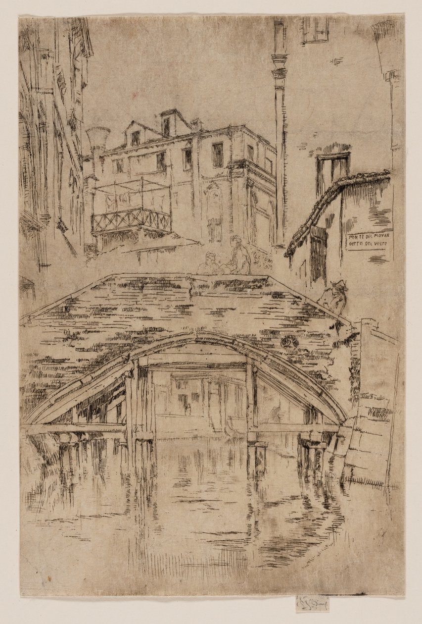 Piovan-broen av James Abbott McNeill Whistler
