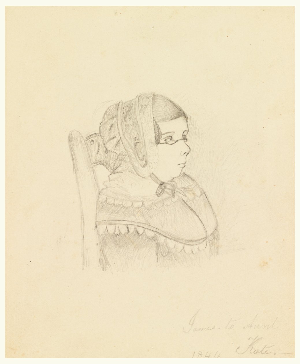 Portrett av tante Alicia McNeill av James Abbott McNeill Whistler