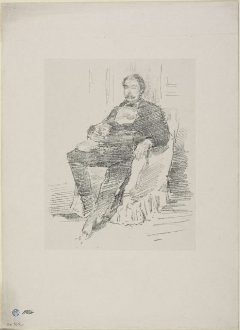 Portrett av Dr. Whistler, nr. 2 av James Abbott McNeill Whistler