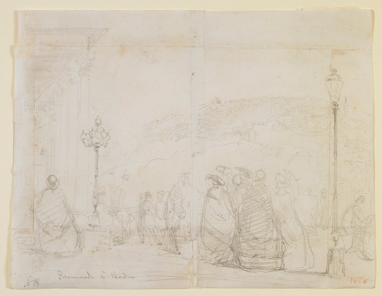 Gå i Baden av James Abbott McNeill Whistler
