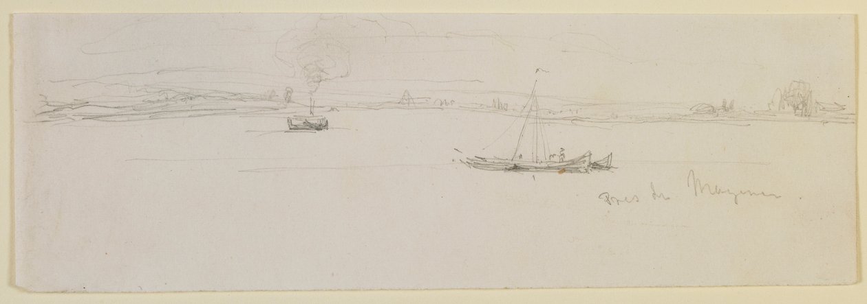Nær Mainz av James Abbott McNeill Whistler