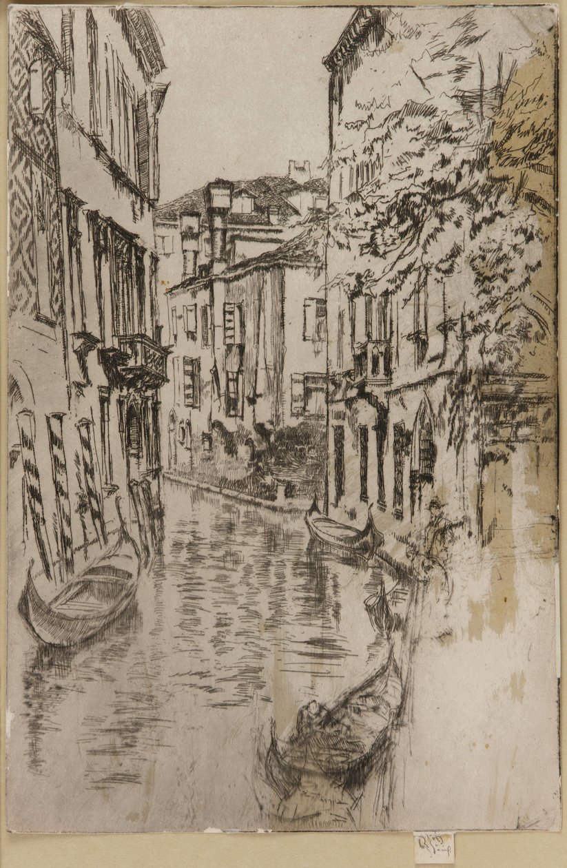 Stille kanal av James Abbott McNeill Whistler