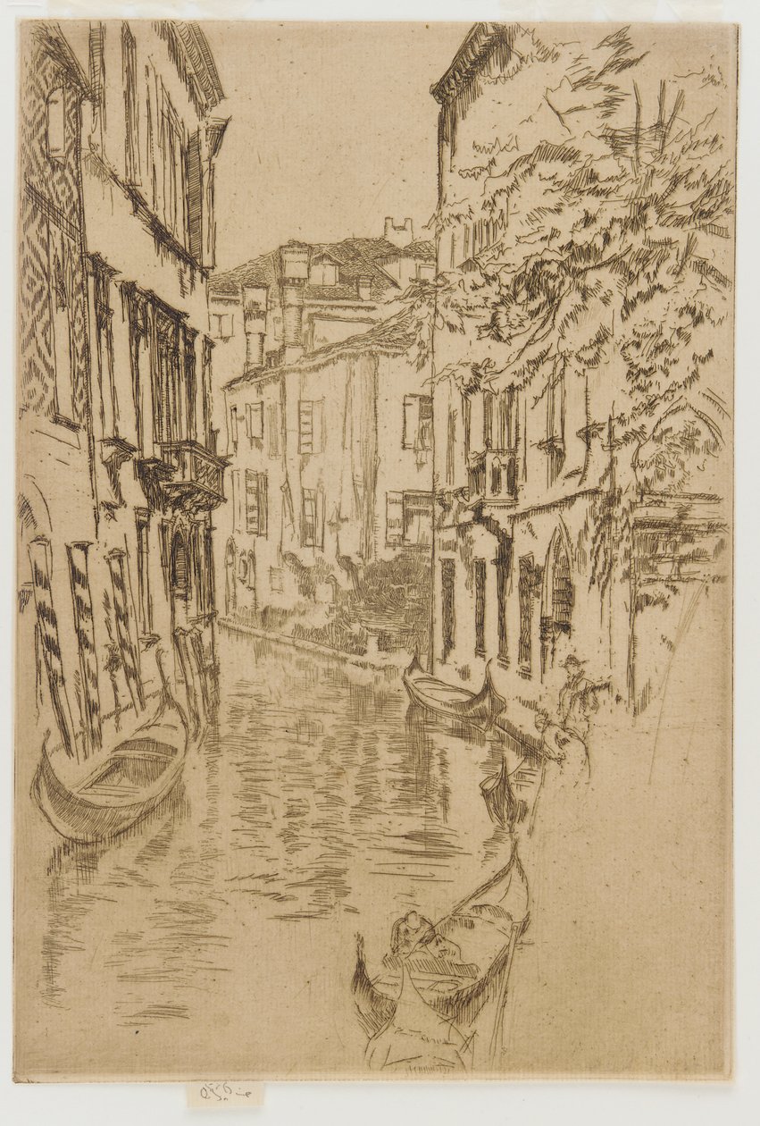Stille kanal av James Abbott McNeill Whistler
