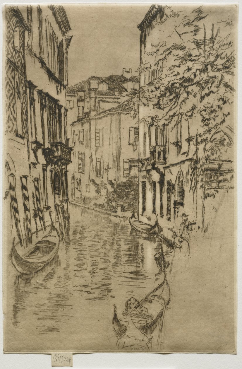 Den stille kanalen av James McNeill Whistler
