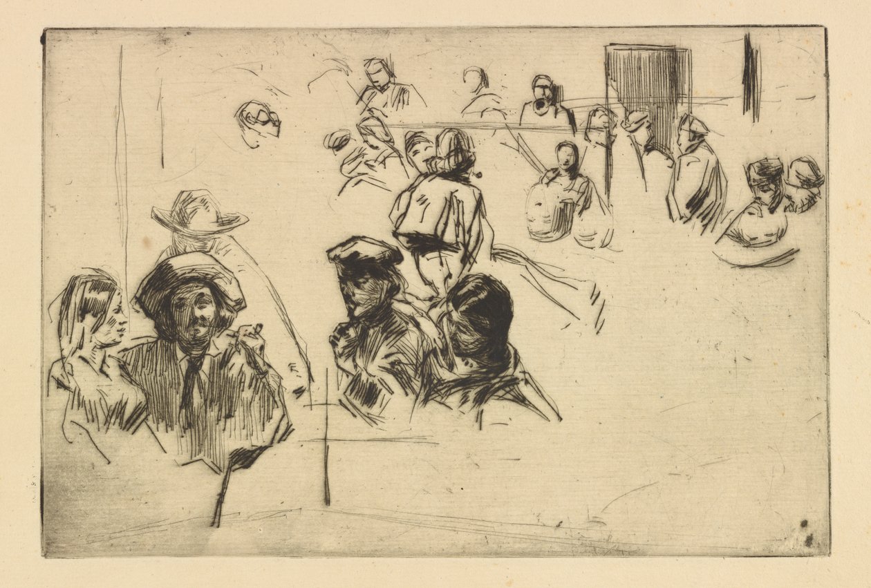 Ratcliffe Highway av James Abbott McNeill Whistler