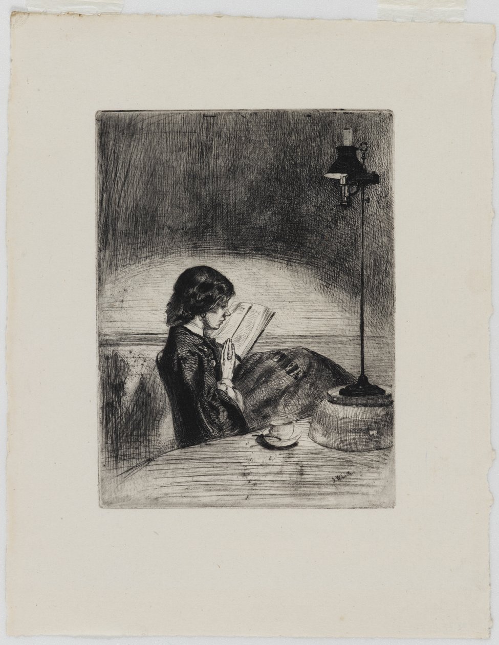 Lesing av Lamplight av James Abbott McNeill Whistler