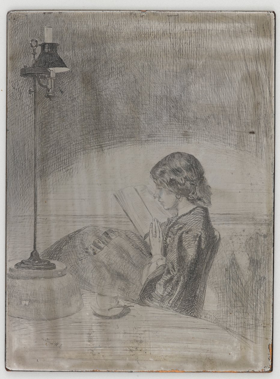 Lesing av Lamplight av James Abbott McNeill Whistler