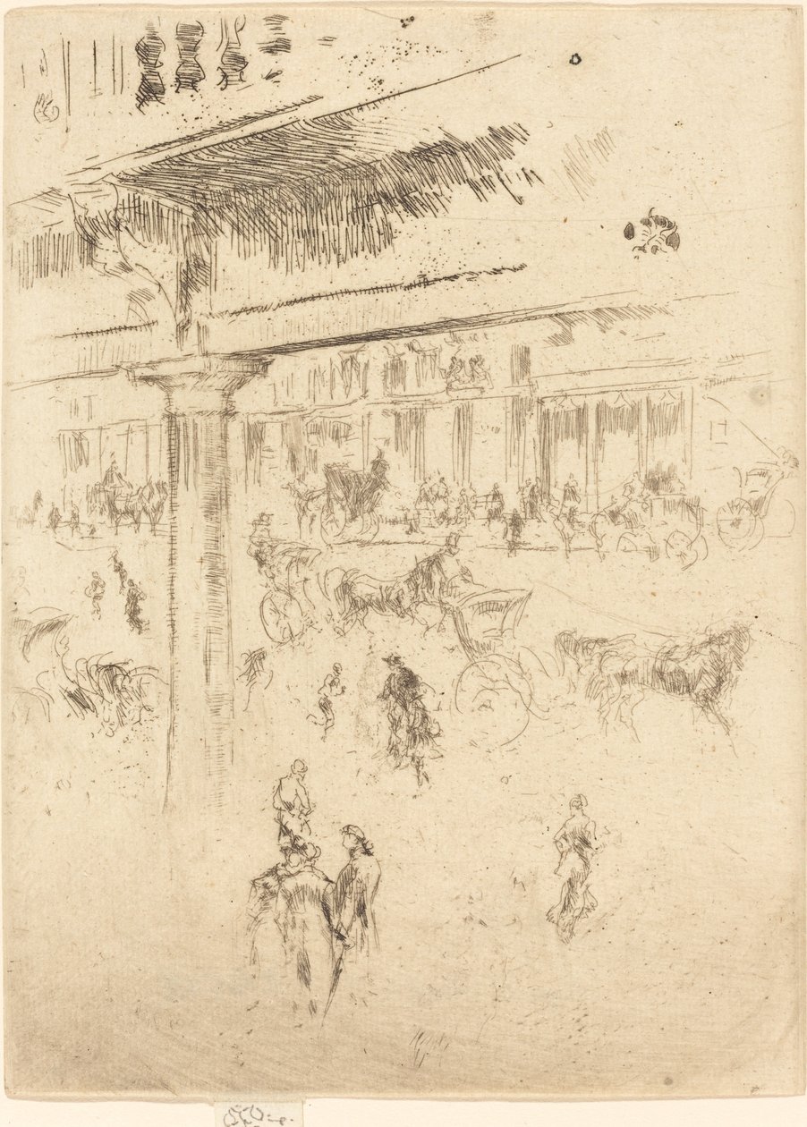 Regents kvadrant av James Abbott McNeill Whistler