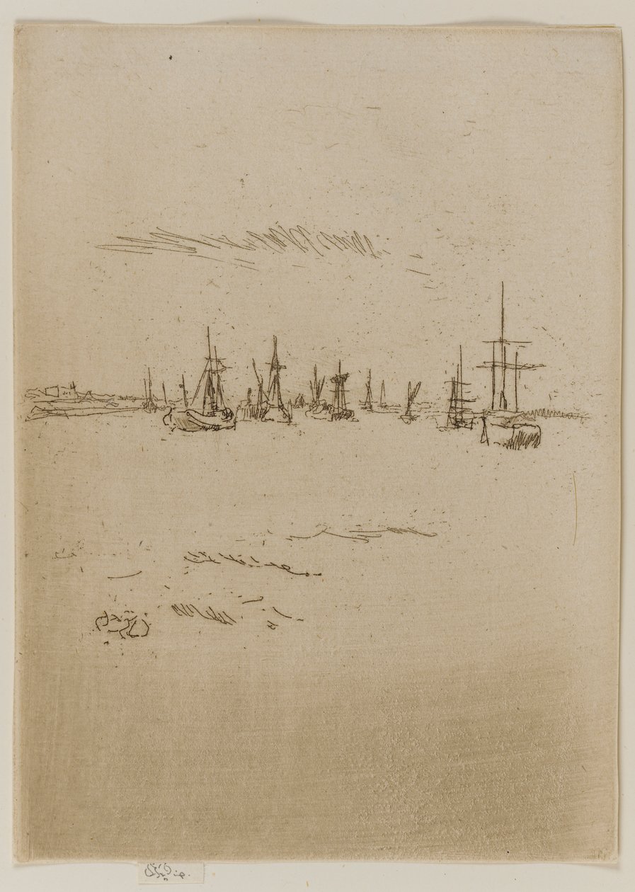 Gå tilbake til Tilbury av James Abbott McNeill Whistler