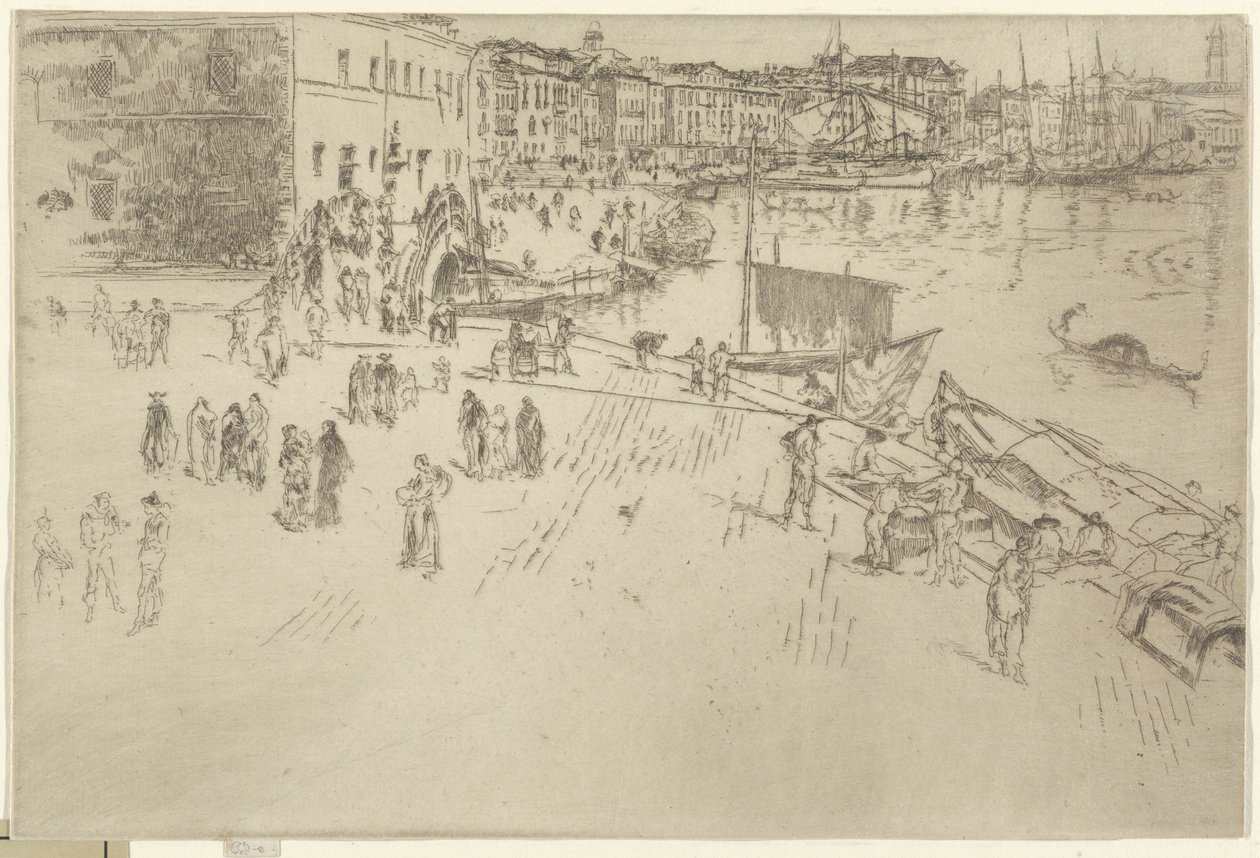Riva, nr. 1 av James Abbott McNeill Whistler
