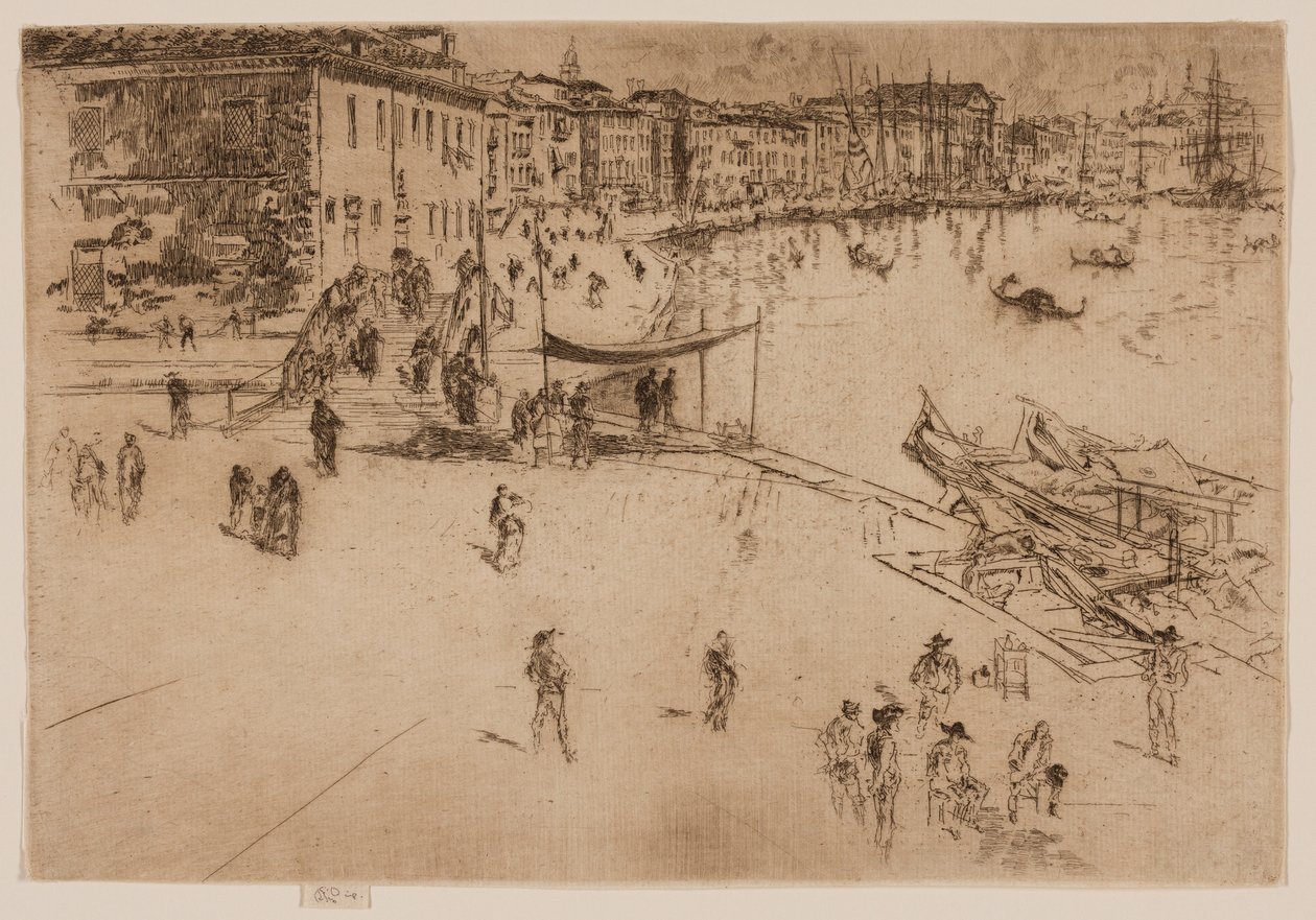 Riva, nr. 2 av James Abbott McNeill Whistler