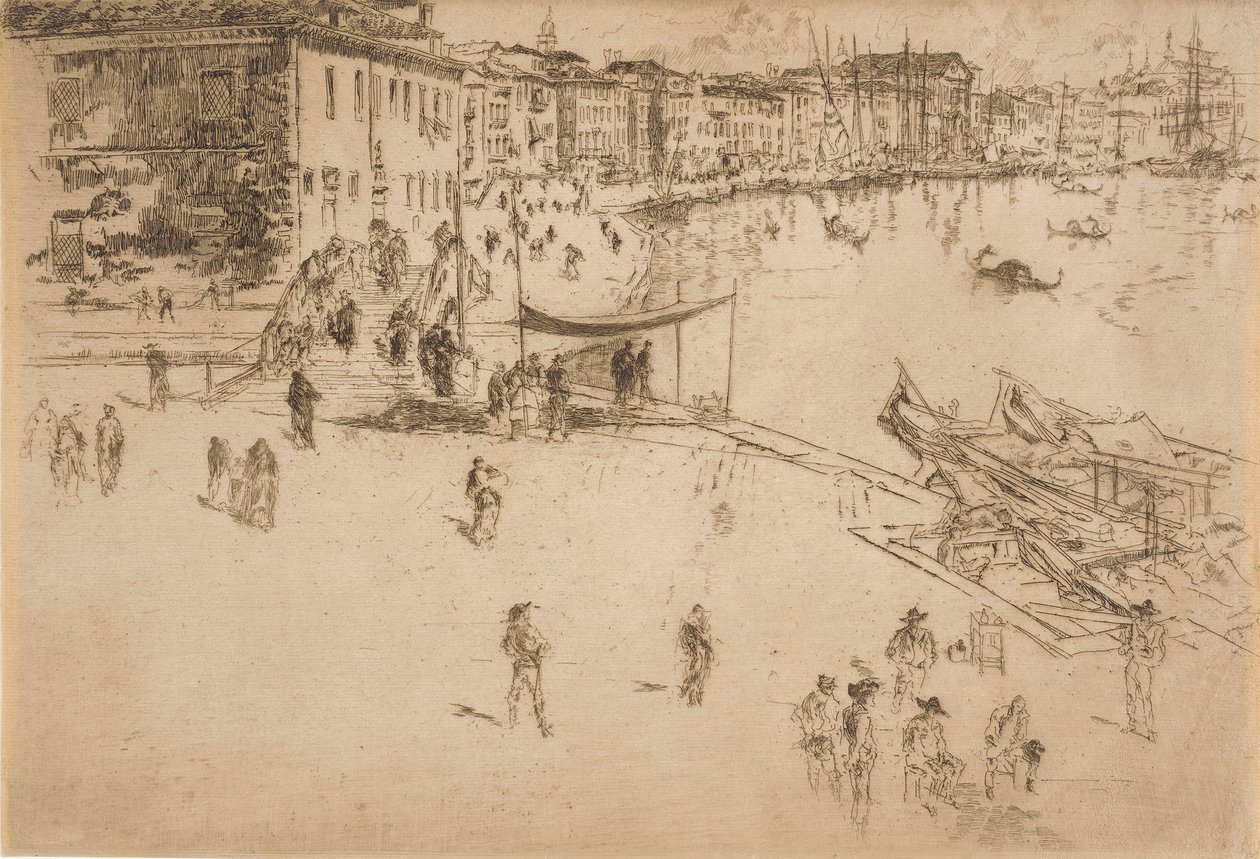 Riva, nr. 2 av James McNeill Whistler