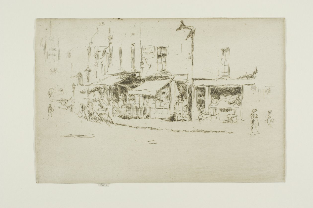 Rochester Row, Westminster av James Abbott McNeill Whistler