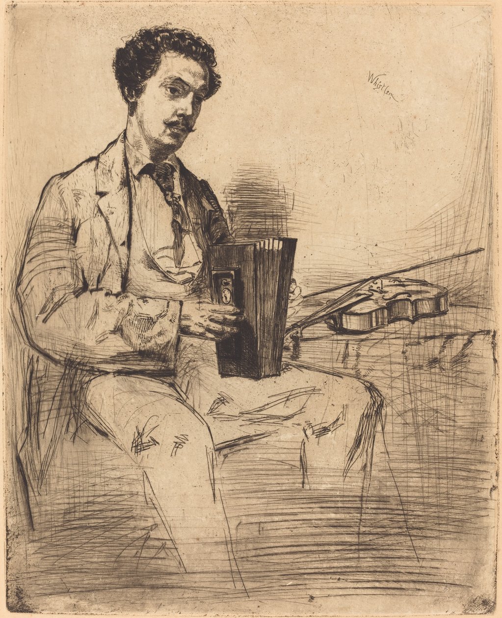 Ross Winans av James Abbott McNeill Whistler