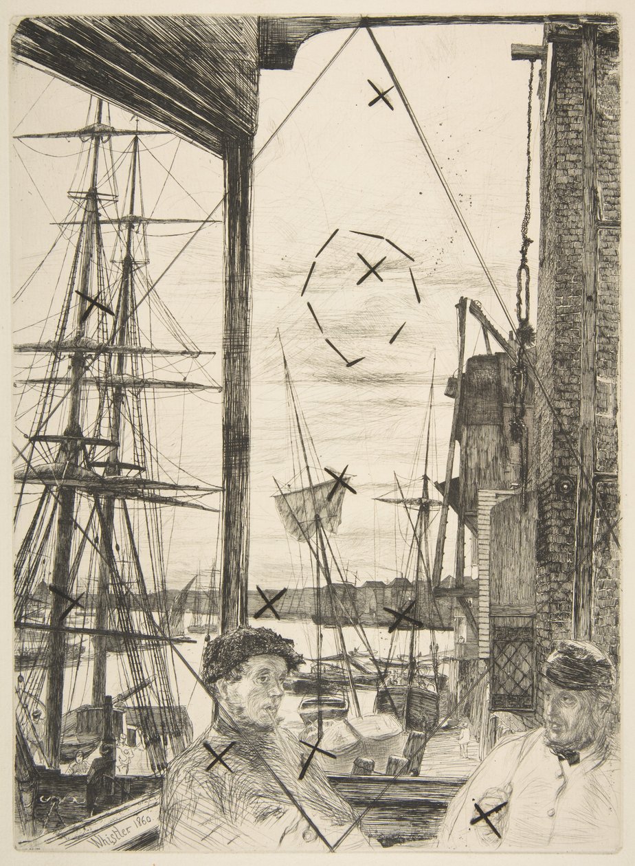 Rotherhithe (Wapping) av James McNeill Whistler