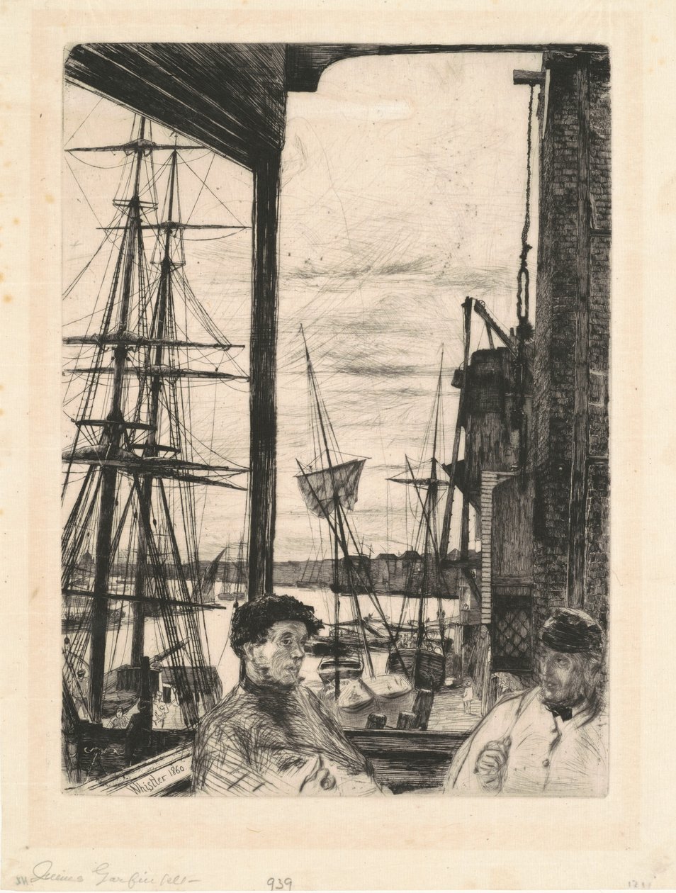 Rotherhithe av James Abbott McNeill Whistler