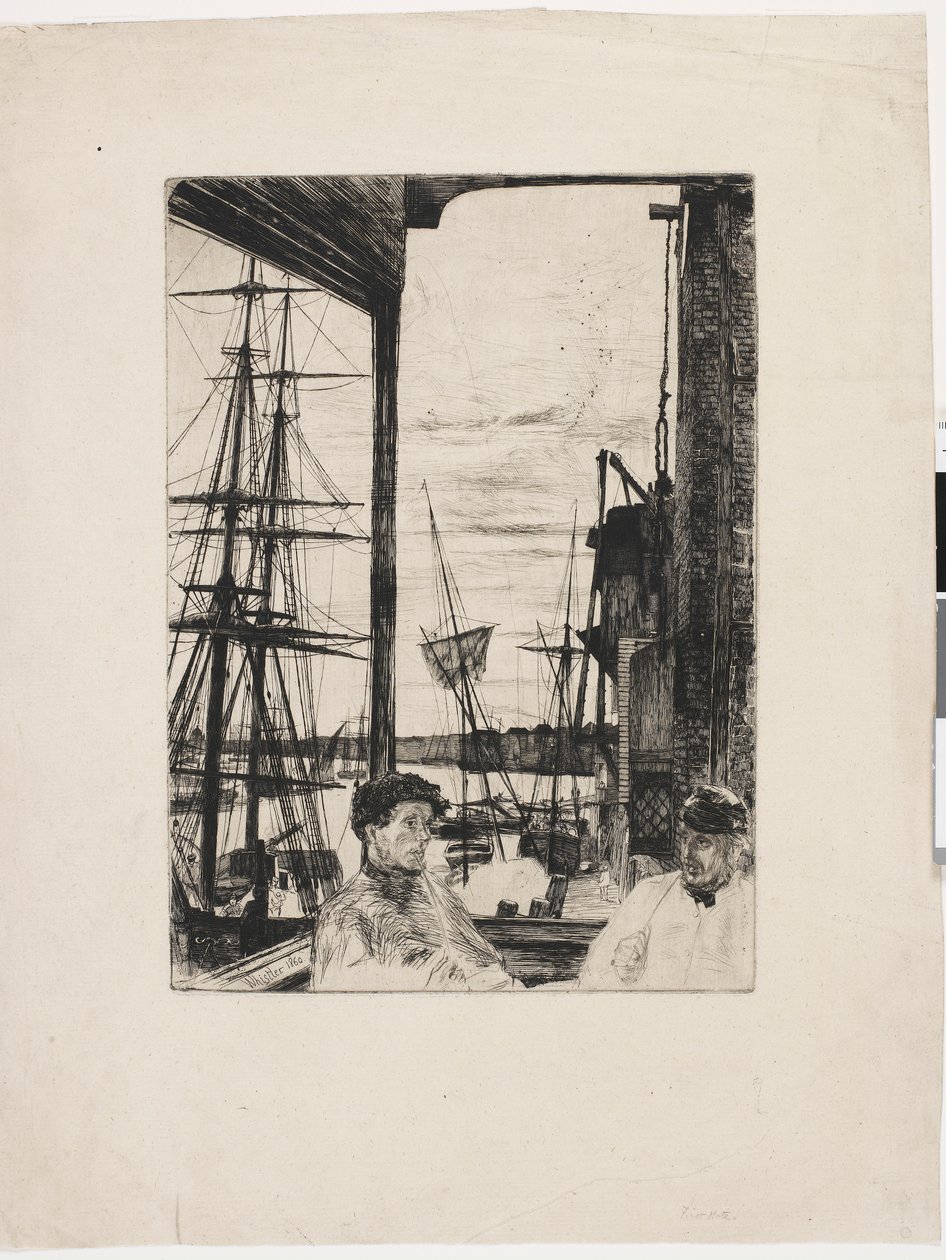 Rotherhithe av James Abbott McNeill Whistler
