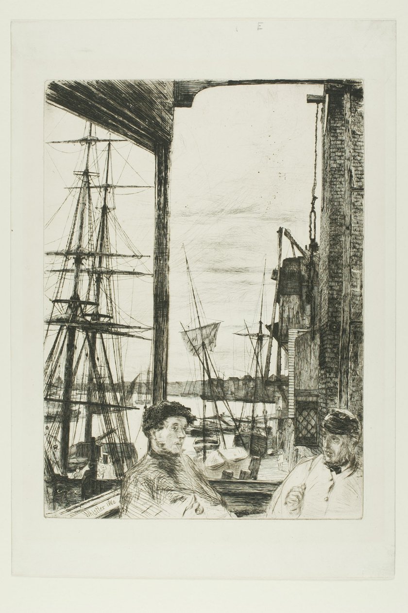 Rotherhithe av James Abbott McNeill Whistler