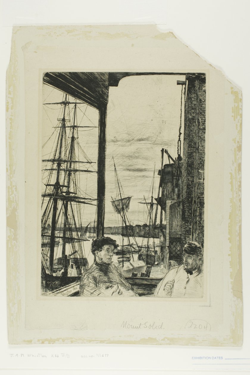 Rotherhithe av James Abbott McNeill Whistler
