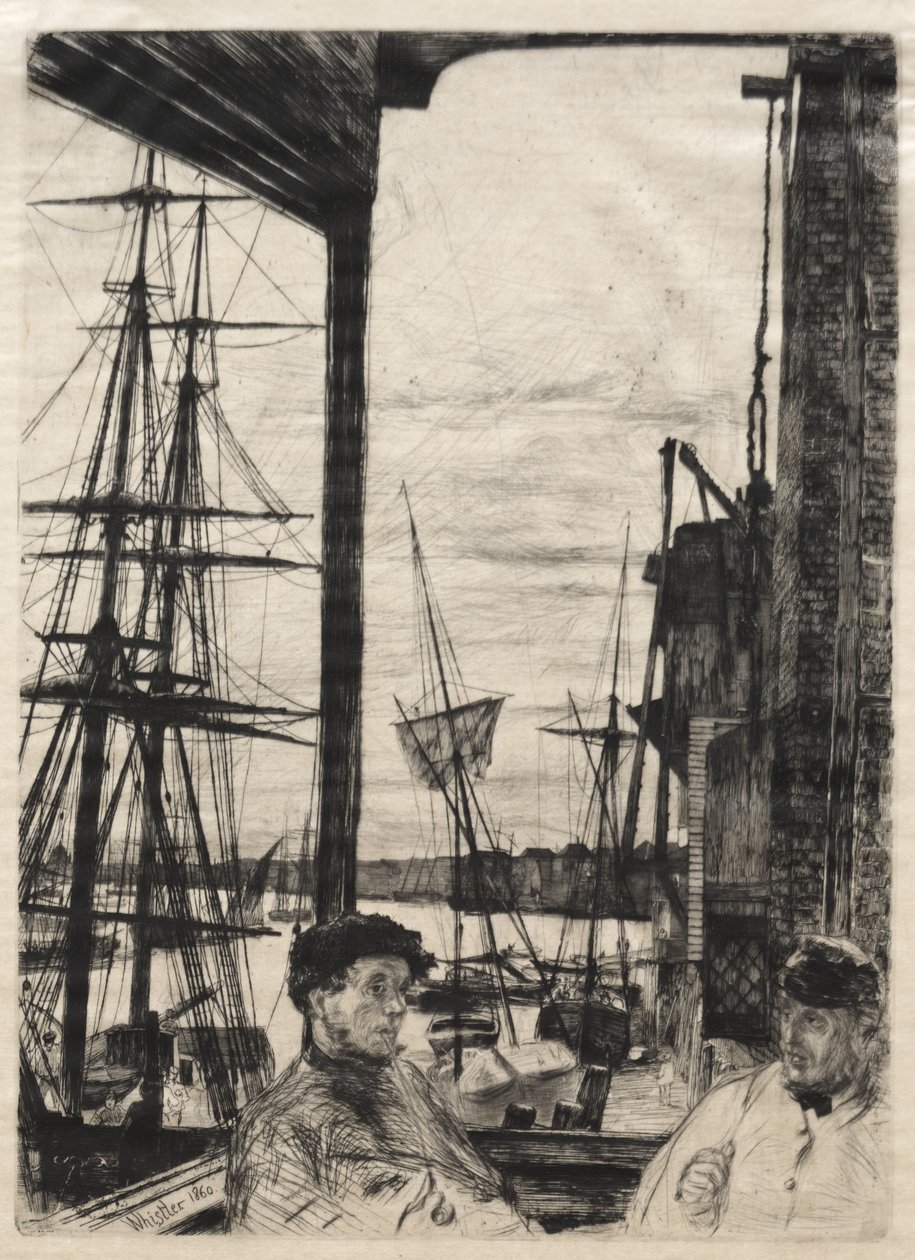 Rotherhithe av James McNeill Whistler