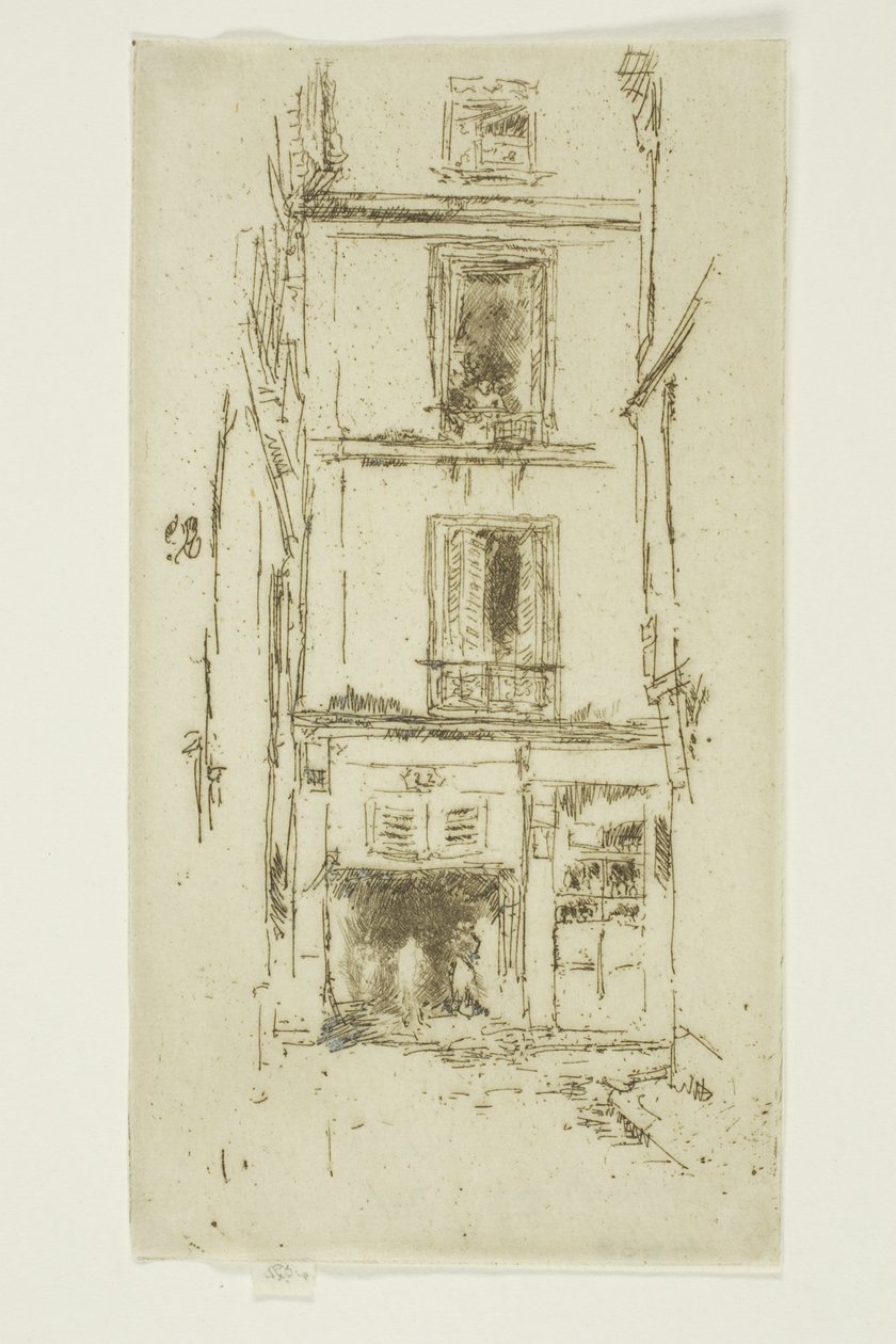 Rue des Bons Enfants, turer av James Abbott McNeill Whistler